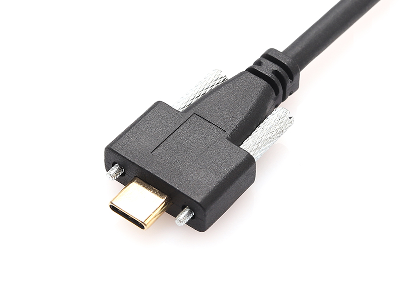 USB3.0 PLUG TYPE-C PLUG PANEL CABLE SCREW FIELD ASSEMBLY