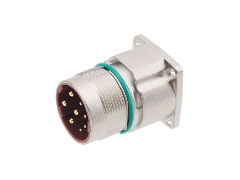 M23 PLUG 8PIN DEVICE CONNECTOR POWER FLANGE INSTALLATION SERVO CONNECTOR